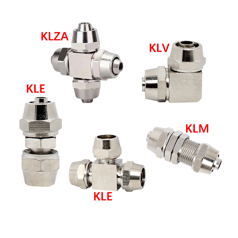 Compression Fitting Brass - KLV KLE KLZA KLU سبائك النحاس