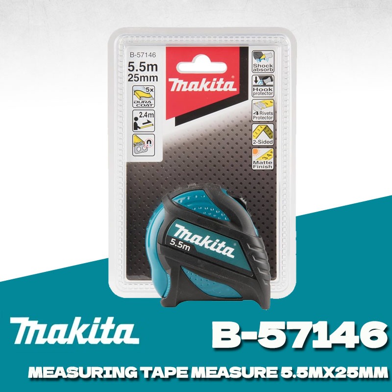 Stanley Tape 25Ft - شريط قياس ماكيتا B-57146 بطول 5.5