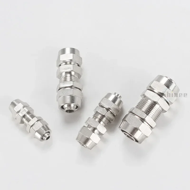 النحاس مطلي النيكل هوائي الهوا - مراجعة Compression Fitting Brass وسعره
