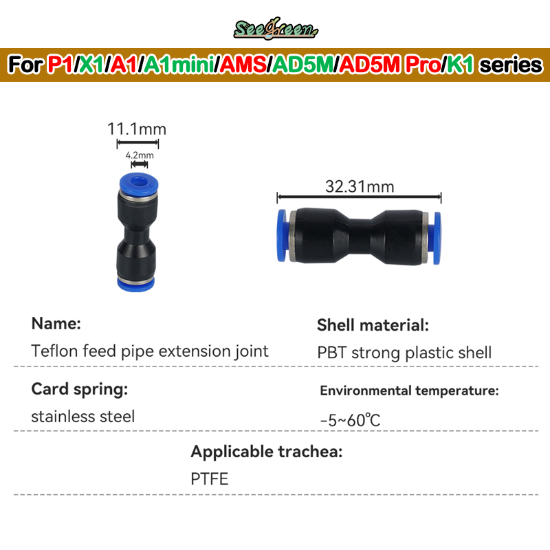 1/2/3 قطعة طابعة ثلاثية الأبعا - مراجعة Ptfe Tape Thread وسعره