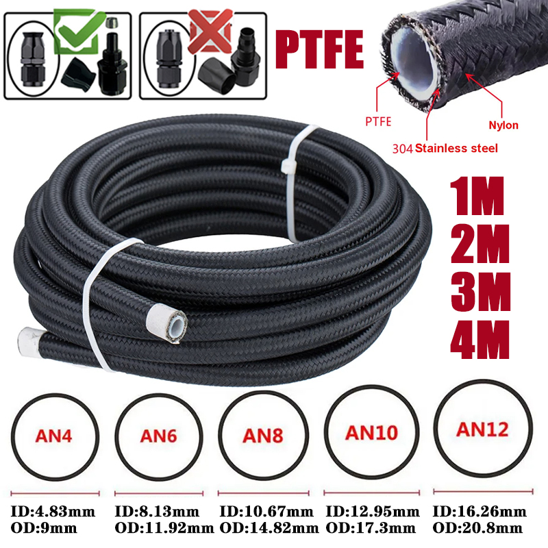 خرطوم وقود PTFE E85 بطول 1م/2م - مراجعة Ptfe Tape Thread وسعره