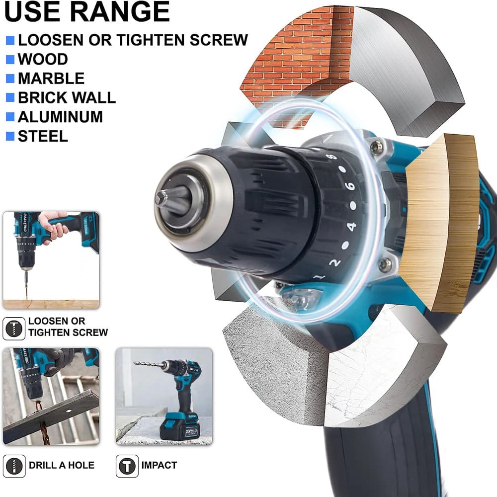 مفك كهربائي لاسلكي أصلي من ماك - مراجعة Makita Drill Ddf484 وسعره
