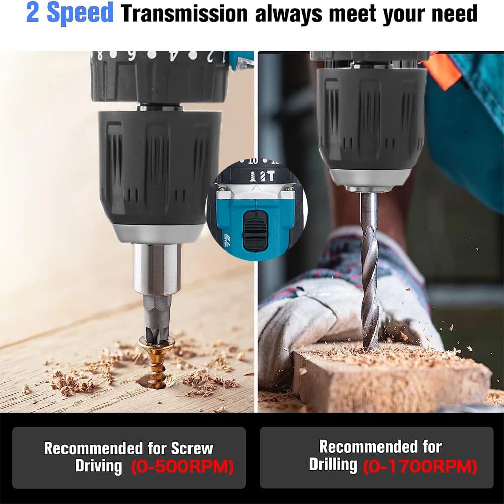 مفك كهربائي لاسلكي أصلي من ماك - مراجعة Makita Drill Ddf484 وسعره