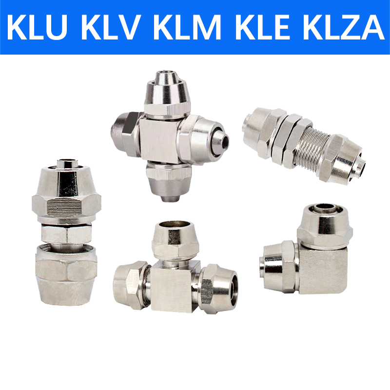 KLV KLE KLZA KLU سبائك النحاس  - مراجعة Compression Fitting Brass وسعره